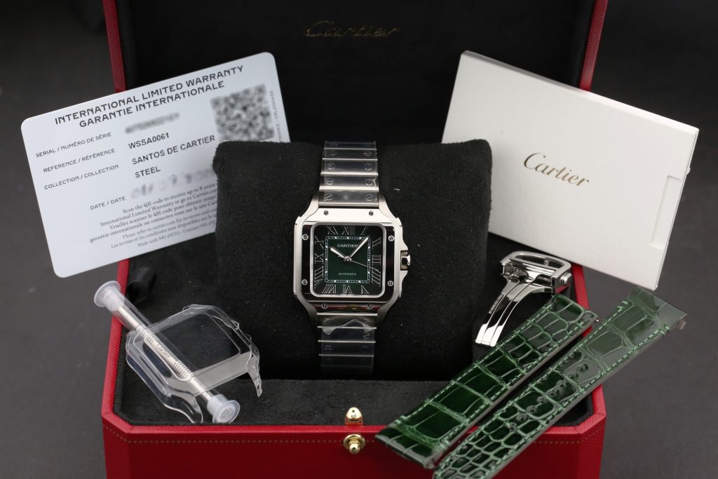 Cartier WSSA0061 Green DE SANTOS  35mm 2026