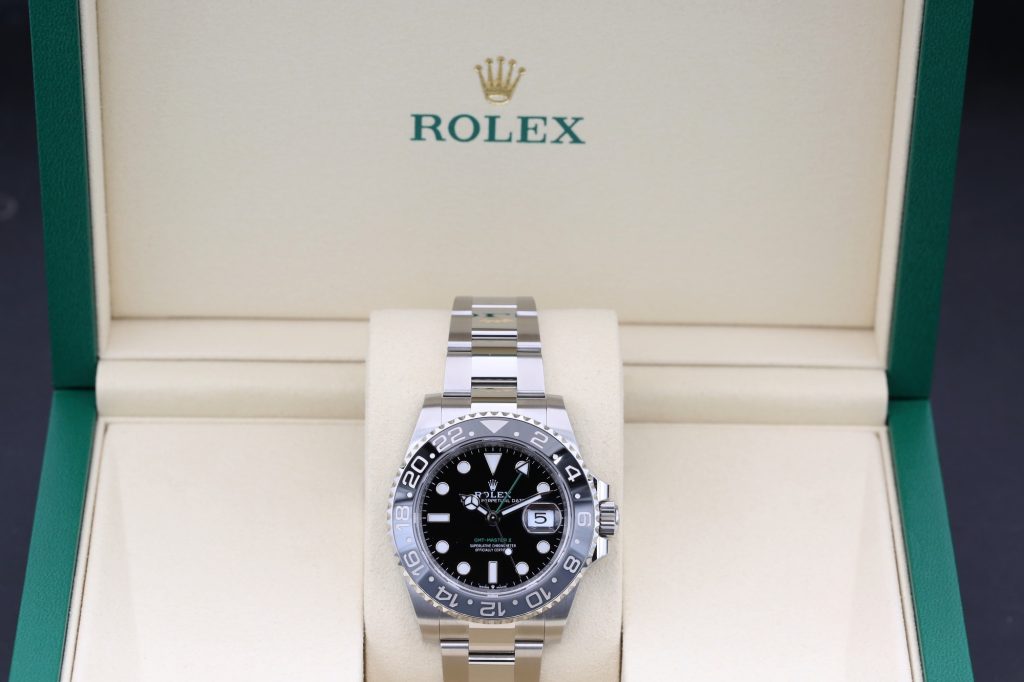 Rolex 126710GRNR Black GMT MASTER II 40mm 2026 Bruce Wayne