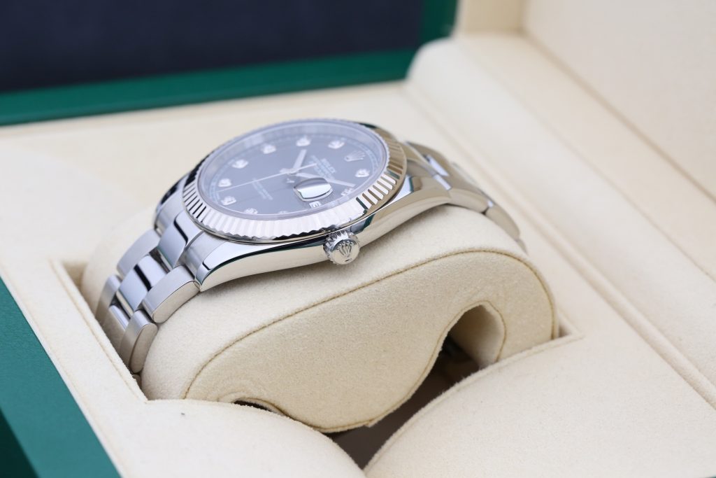 Rolex 126334 Rhodium Diamond DATEJUST 41mm 2018