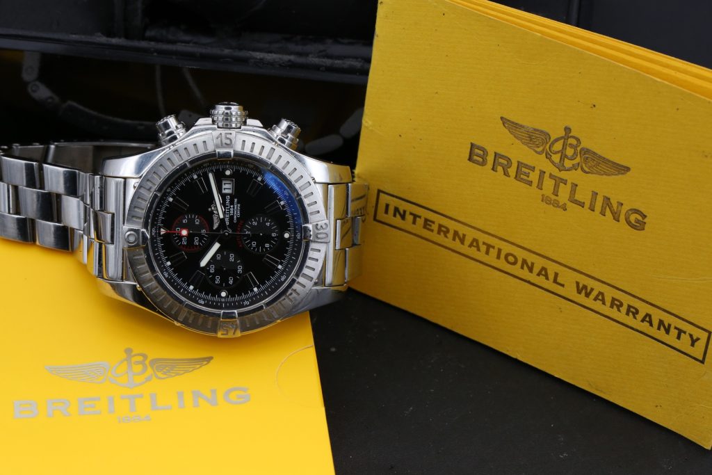 Breitling A13375 Black SUPER AVENGER CHRONOGRAPH  48mm 2009