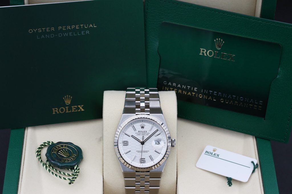 Rolex 127334 White LAND-DWELLER  40mm 2026