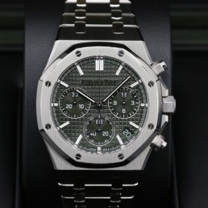 Audemars Piguet 26240ST.OO.1320ST.04 Green ROYAL OAK CHRONOGRAPH 41mm 2025