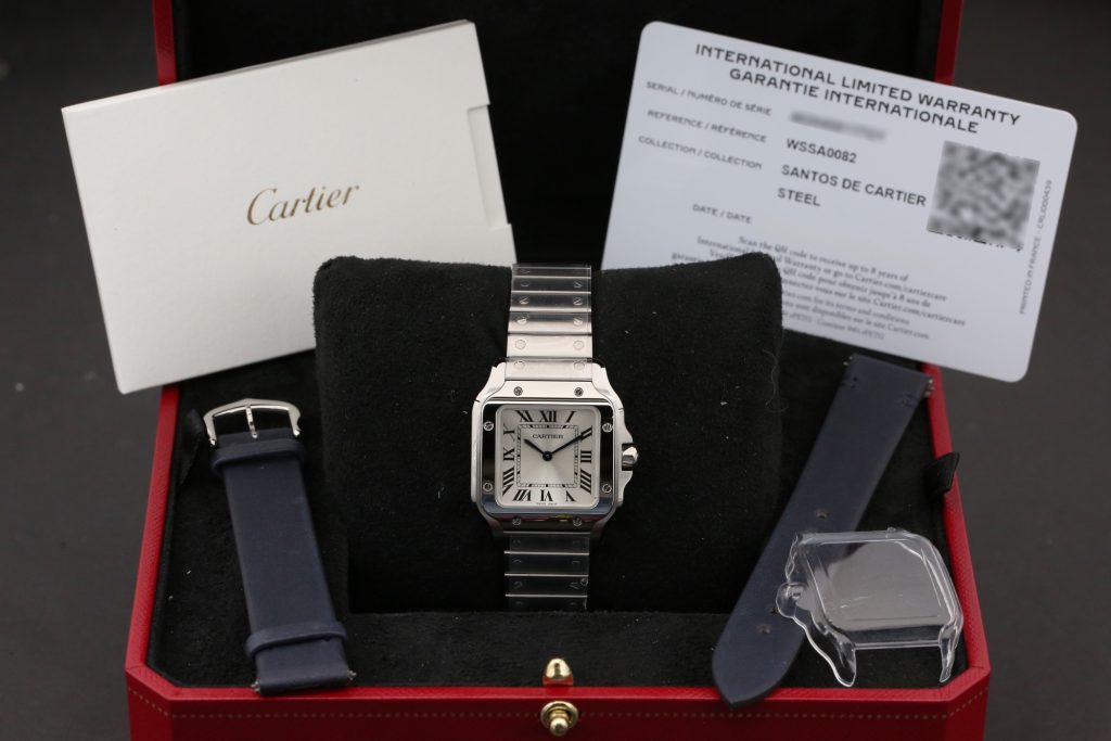 Cartier WSSA0082 Silver DE SANTOS 27mm 2026