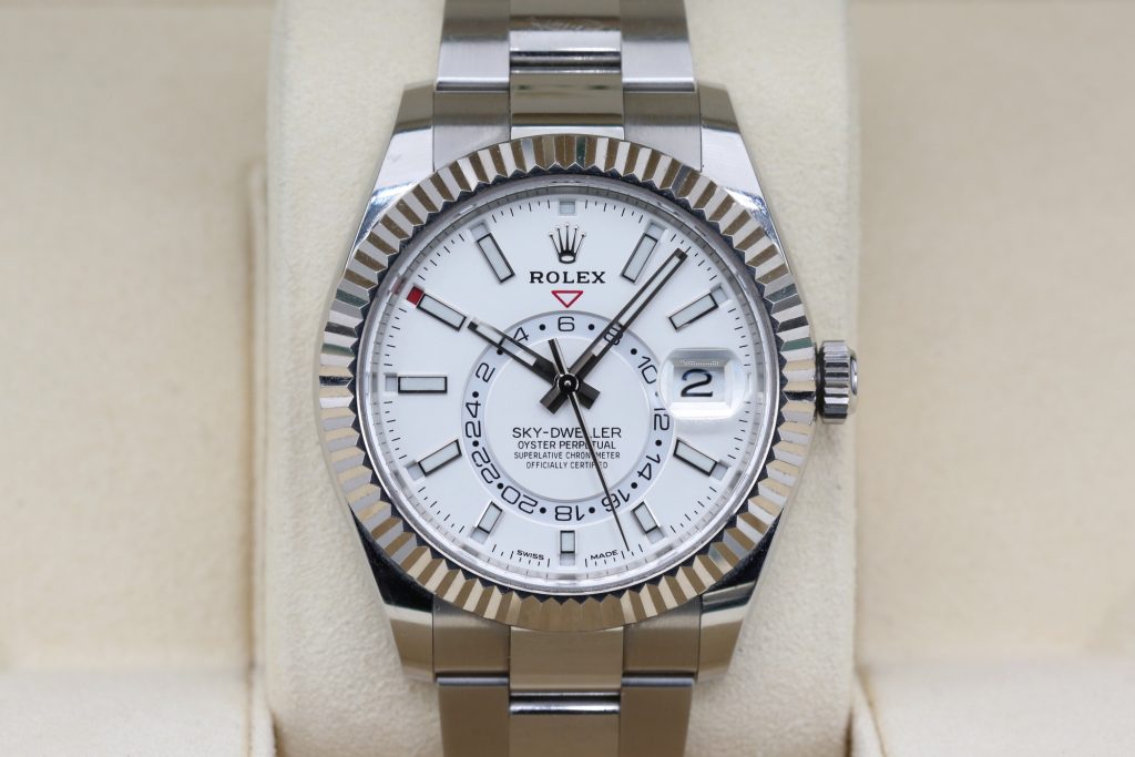 Rolex 326934 White SKY-DWELLER 42mm