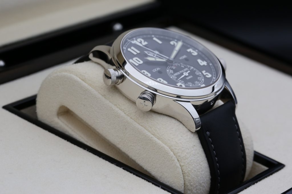 Patek Philippe 5520P-001 Black GRAND COMPLICATIONS  42mm 2022 TRAVEL TIME ALARM
