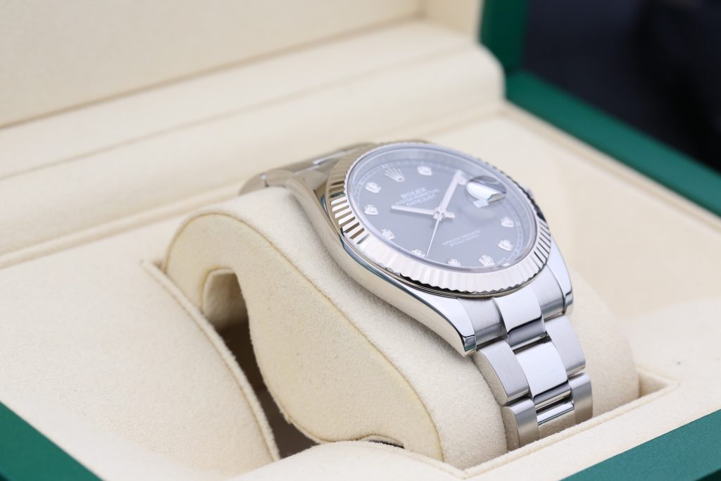 Rolex 126334 Rhodium Diamond DATEJUST 41mm 2018