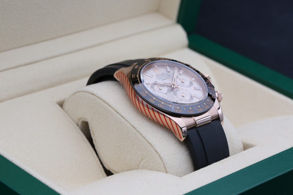 Rolex 116515LN Sundust Baguette DAYTONA OYSTERFLEX 40mm 2018