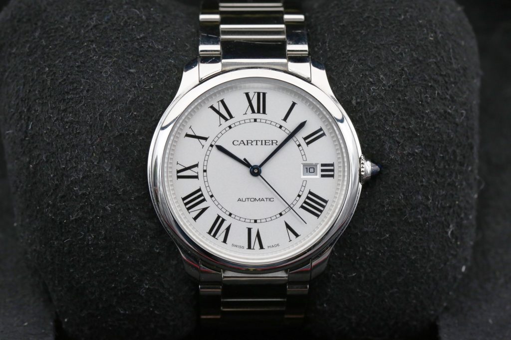 Cartier WSRN0035 White Roman RONDE MUST 40mm 2023