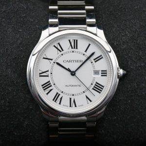 Cartier WSRN0035 White Roman RONDE MUST 40mm 2023