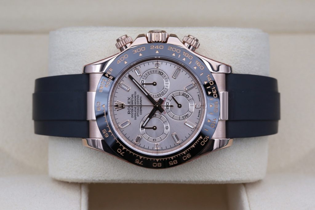 Rolex 116515LN Sundust Baguette DAYTONA OYSTERFLEX 40mm 2018