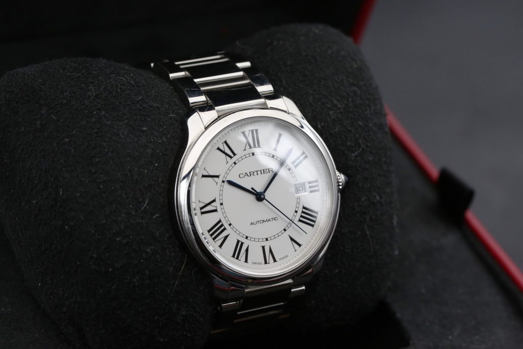 Cartier WSRN0035 White Roman RONDE MUST 40mm 2023