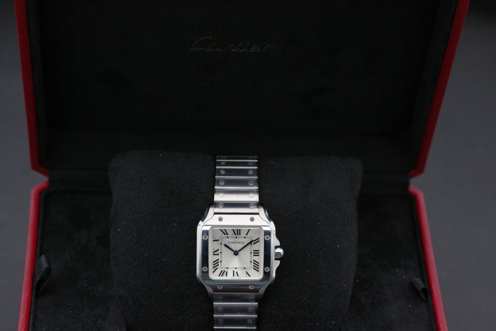 Cartier WSSA0082 Silver DE SANTOS  27mm 2026