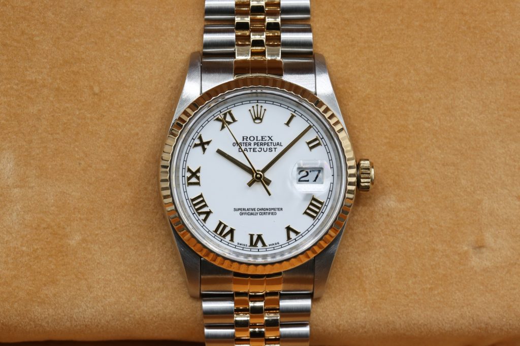 Rolex 16233 White Roman DATEJUST 36mm 1995