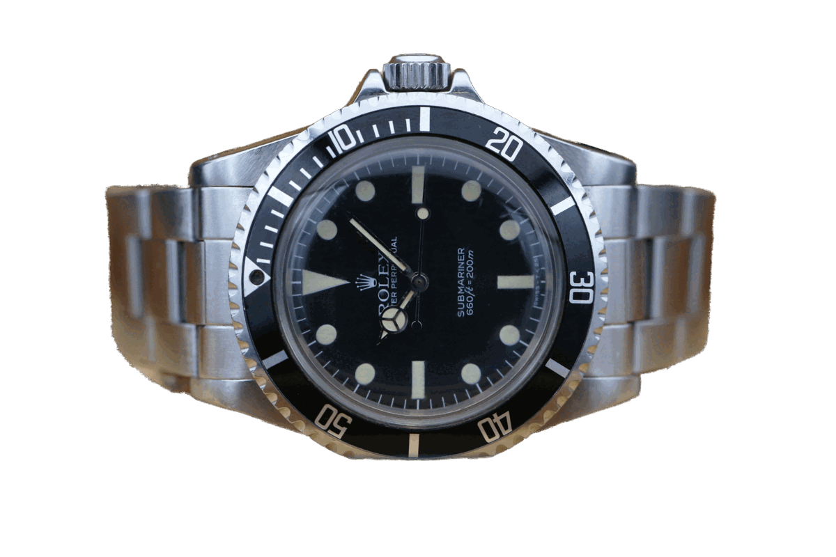 Rolex 5513 Black SUBMARINER 40mm 1984