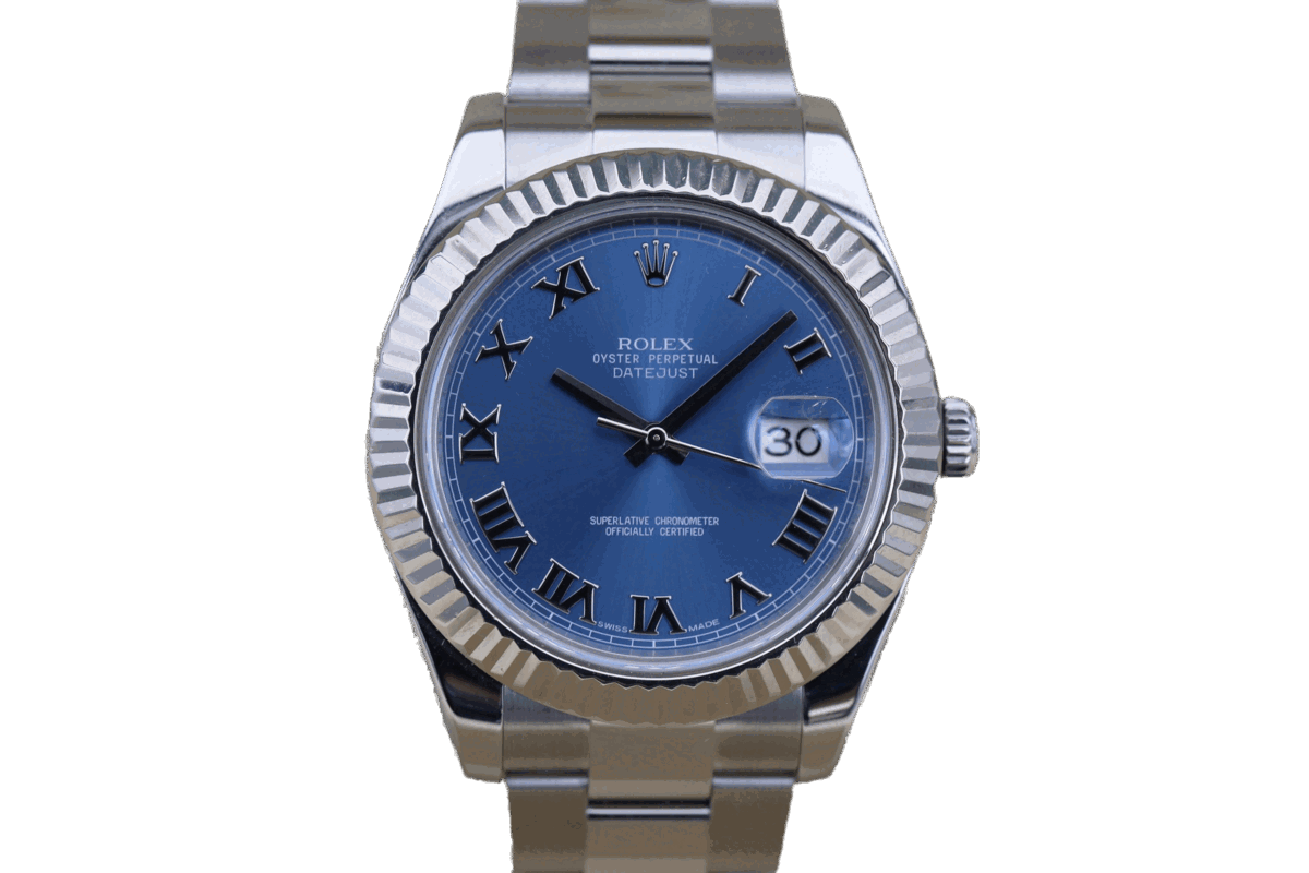 Rolex 116334 Azzurro Blue DATEJUST II 41mm 2014